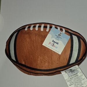 Comfort Bay Kids Football Squish Pillow